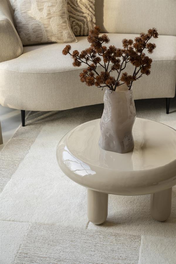 Tables Coffee table Balloon 70x70x35 – beige | By Boo