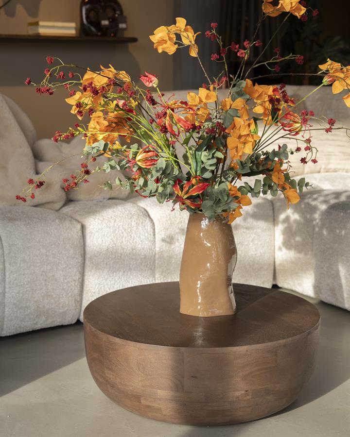 Tables Karibu- brown 70x70x25 – bruin | By Boo