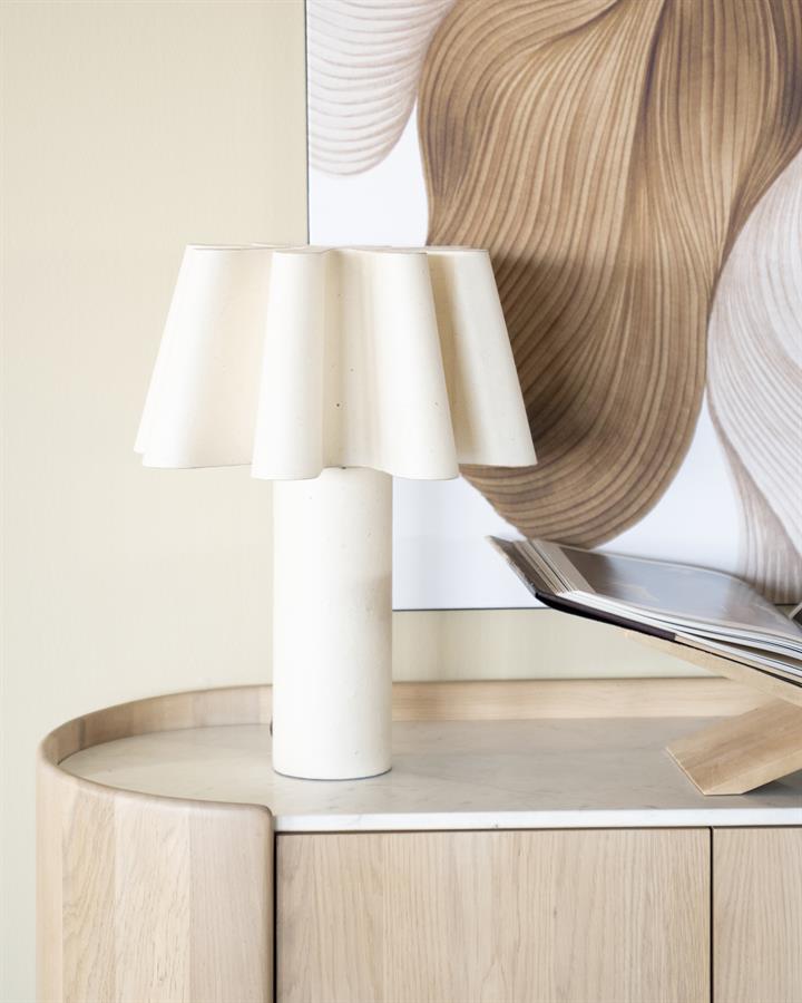 Lamp Table lamp Meander 40x40x50 – natuurlijk | By Boo