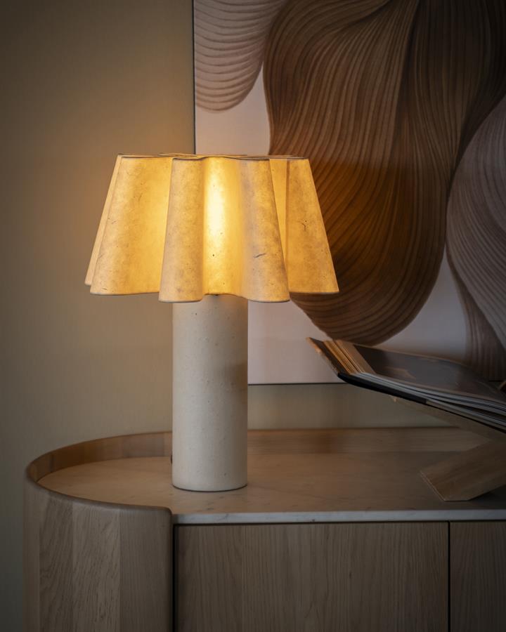 Lamp Table lamp Meander 40x40x50 – natuurlijk | By Boo