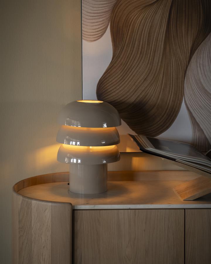 Lamp Curo 25x25x35 – taupe | By Boo