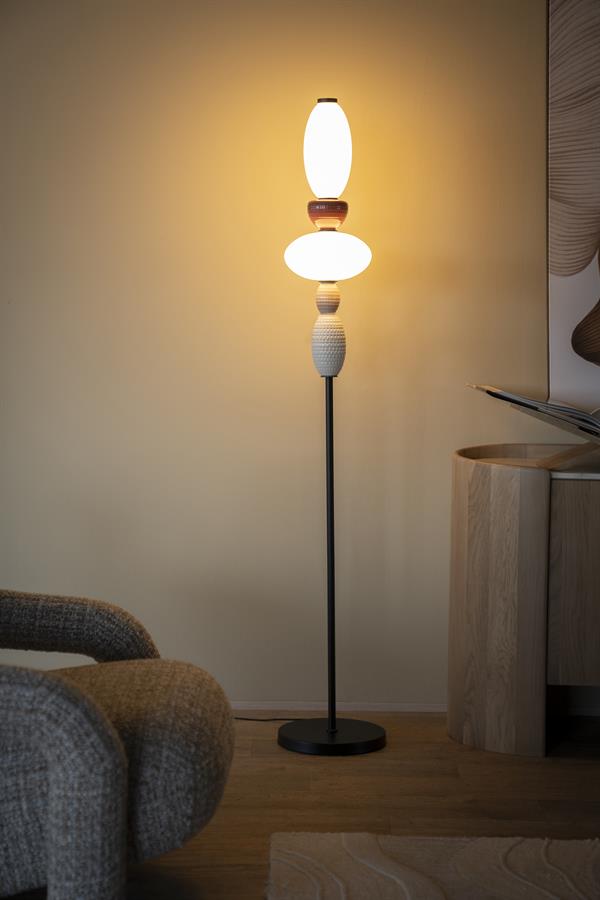 Lamp Floor lamp Garca 28x28x163 – veelkleurig | By Boo