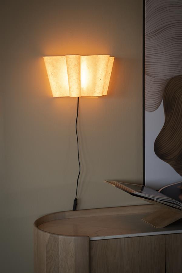 Lamp Wall lamp Meander 40x21,5x21,5 – natuurlijk | By Boo