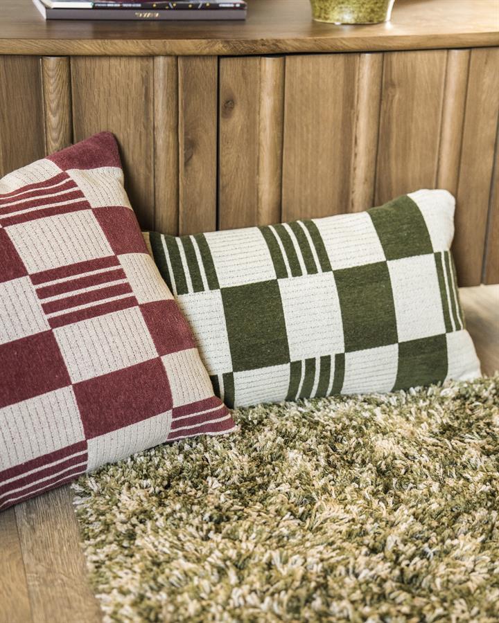 Sierkussen Pillow Twist 45x45 – rood | By Boo