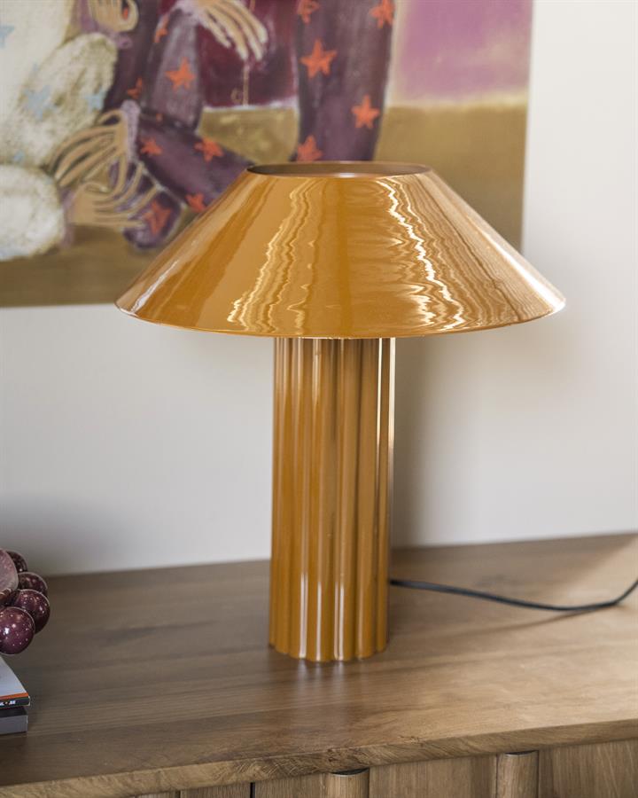 Lamp Pallas 39x39x44 – bruin | By Boo