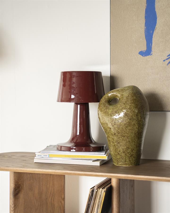 Lamp Alvo 22x22x35 – rood | By Boo