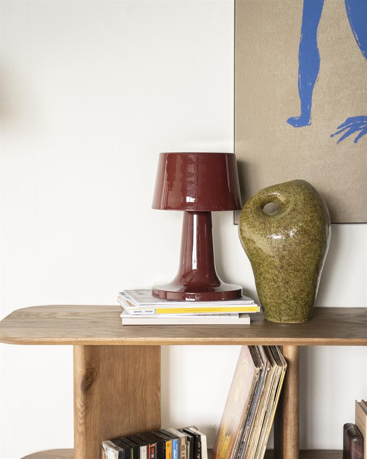 Lamp Alvo 22x22x35 – rood | By Boo