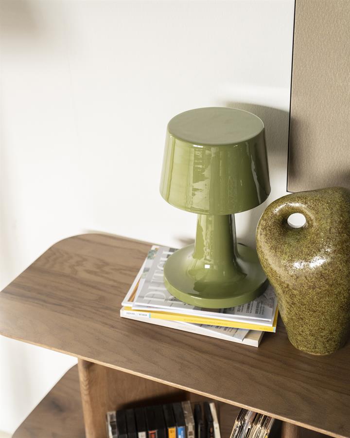Lamp Alvo 22x22x35 – groen | By Boo