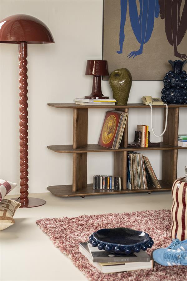 Lamp Alvo 22x22x35 – rood | By Boo