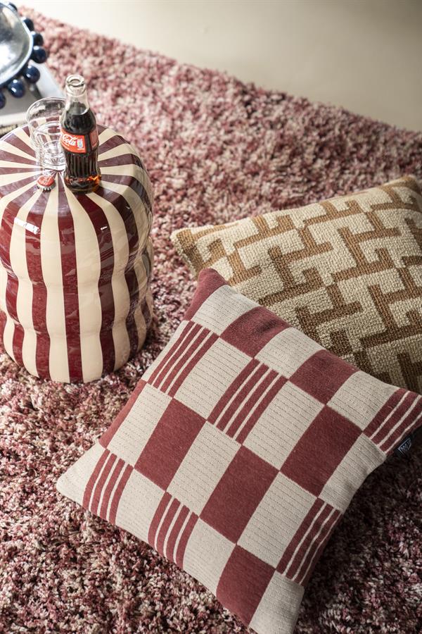 Sierkussen Pillow Twist 45x45 – rood | By Boo