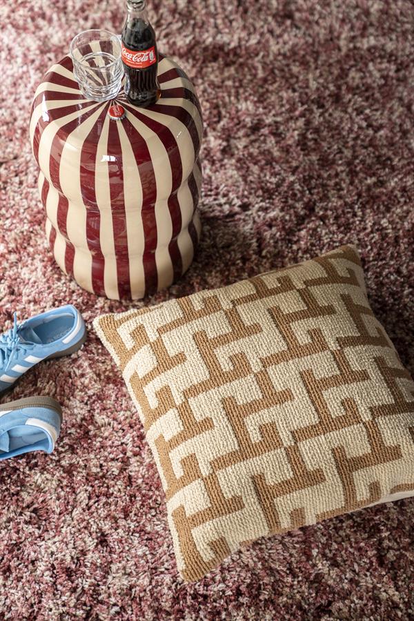 Sierkussen Ziggy 50x50 – geel | By Boo