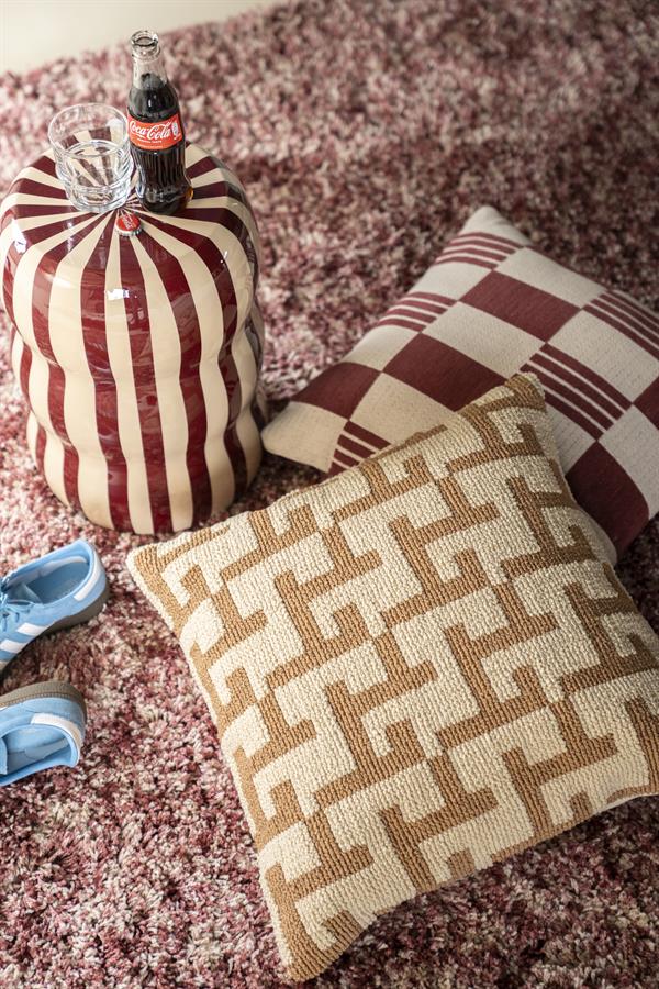 Sierkussen Ziggy 50x50 – geel | By Boo