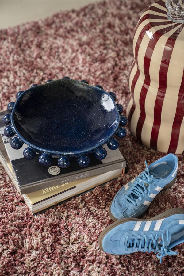 Woonaccessoire Bowl Viro 35,5x35,5x9 – blauw | By Boo