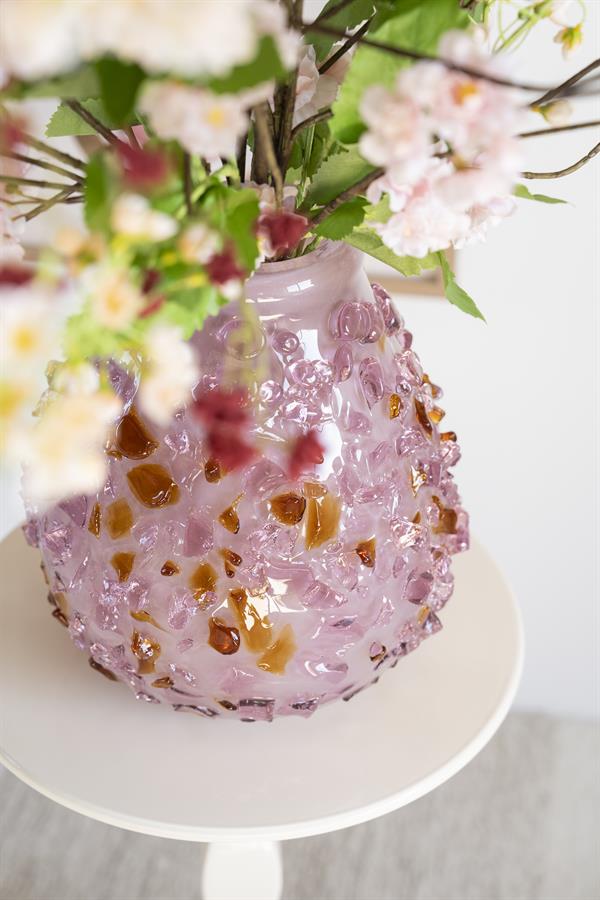 Pottery and vases Quartz 2 22x22x40 – oranje | By Boo