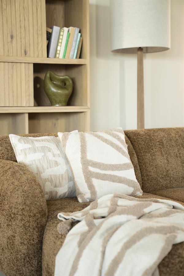 Sierkussen Waver 45x45 – beige | By Boo