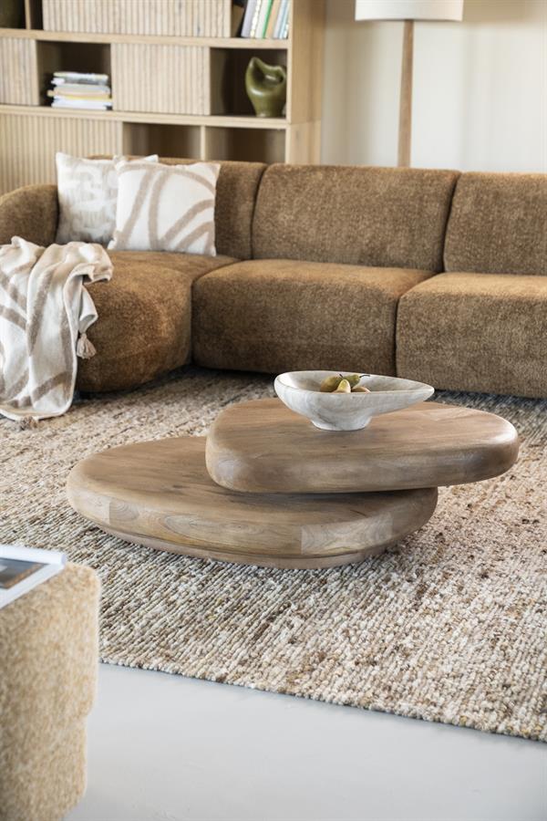 Tables Kabo 100x80x27 – bruin | By Boo