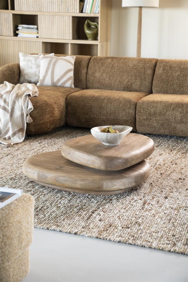 Tables Kabo 100x80x27 – bruin | By Boo