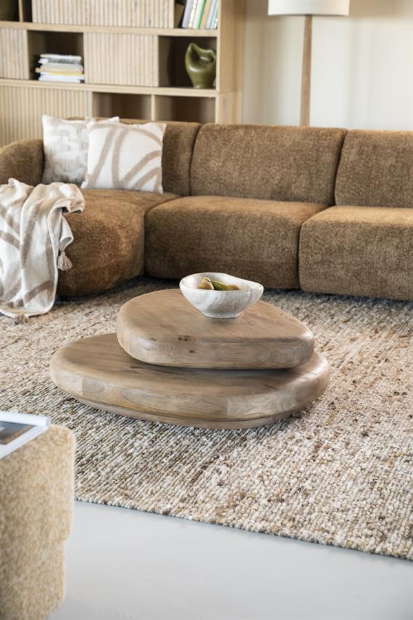 Tables Kabo 100x80x27 – bruin | By Boo