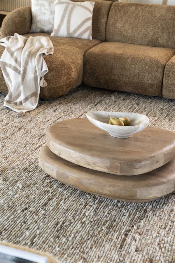 Tables Kabo 100x80x27 – bruin | By Boo