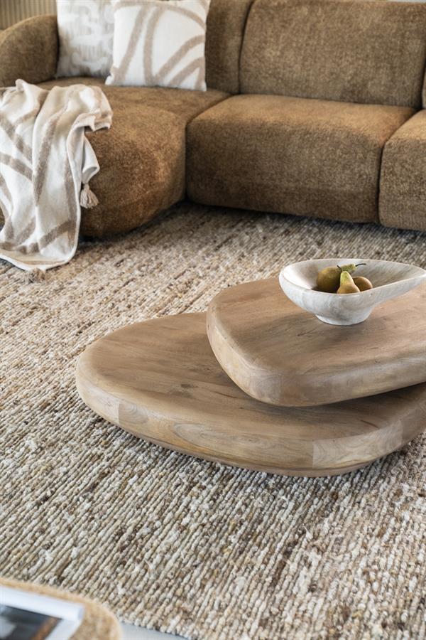 Tables Kabo 100x80x27 – bruin | By Boo