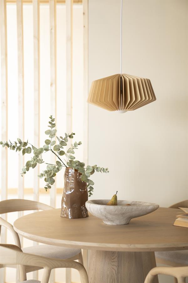 Lamp Meller small 41,4x41,4x24,5 – natuurlijk | By Boo