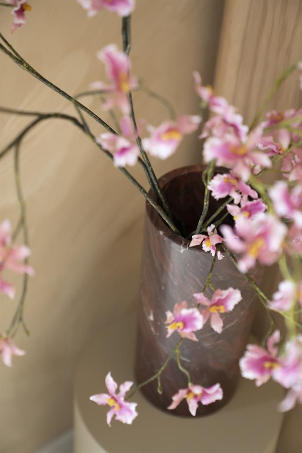 Pottery and vases Vase Rosso 15,5x15,5x32,5 – rood | By Boo