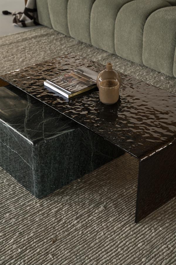 Tables Coffee table Ripple 110x55x35 – bruin | By Boo