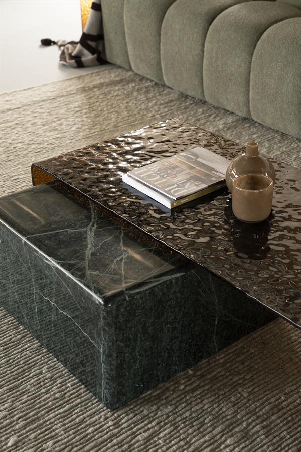Tables Coffee table Dice 60x60x32 – groen | By Boo