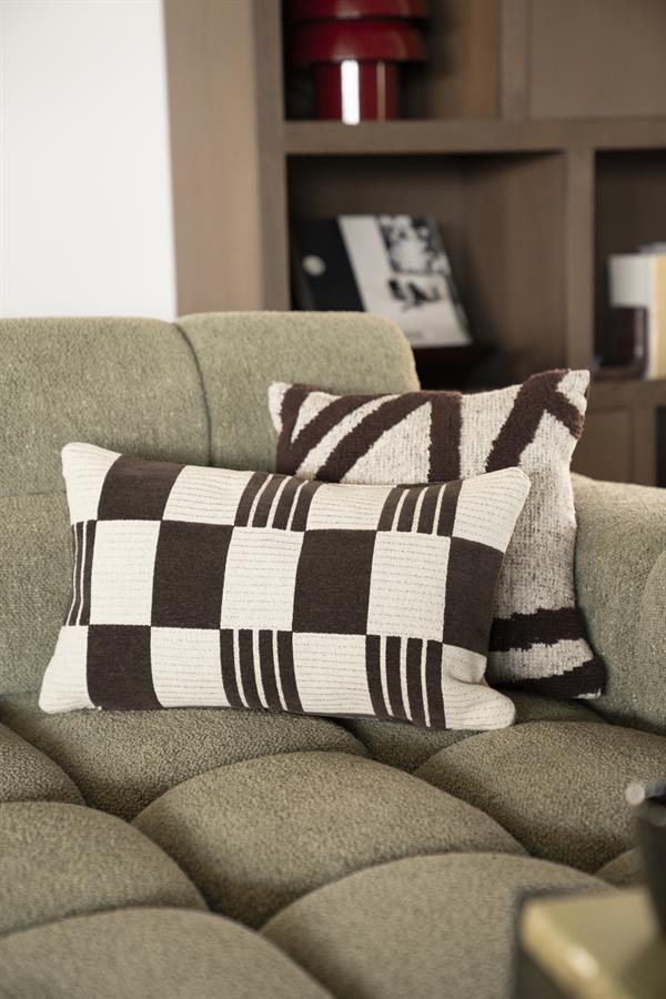 Sierkussen Pillow Twist 35x55 – bruin | By Boo