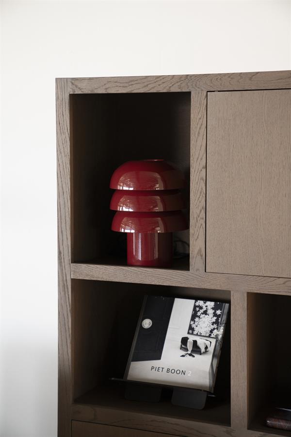 Lamp Curo 25x25x35 – rood | By Boo