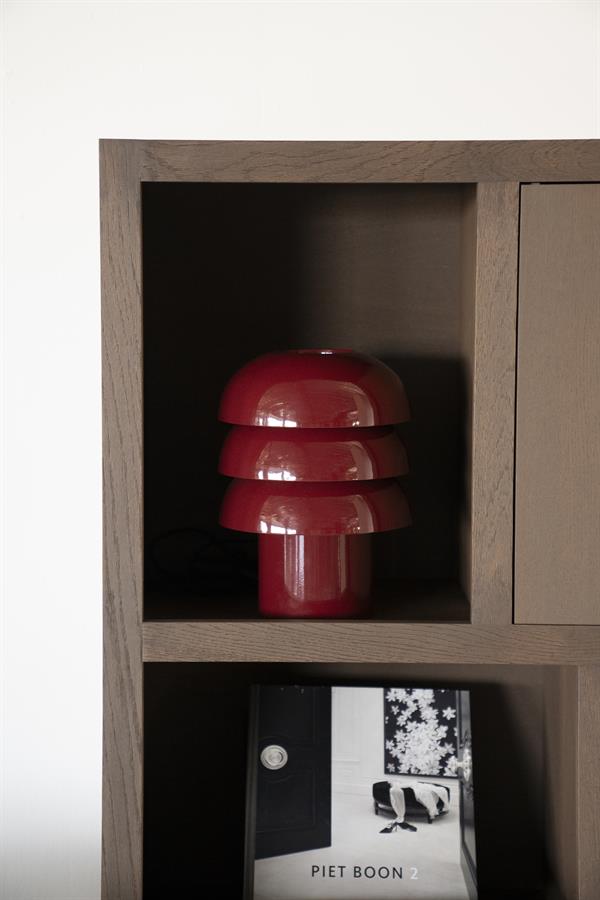 Lamp Curo 25x25x35 – rood | By Boo