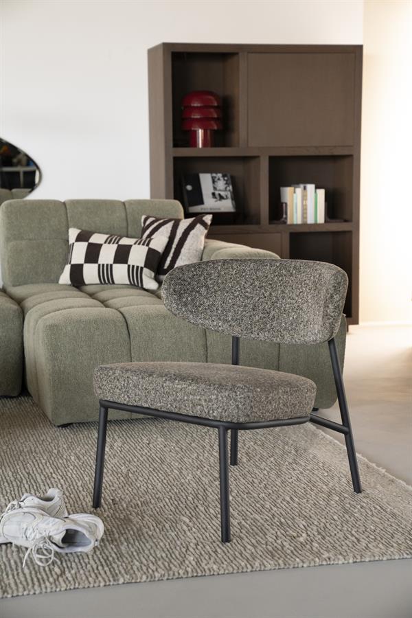Lounge chairs Lounge chair Jari 66x57x72,5 – groen | By Boo