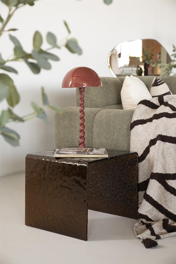 Tables Side table Ripple 50x45x42 – bruin | By Boo