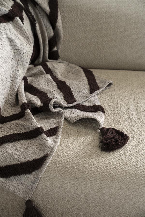 Plaids Plaid Majani 170x130 – bruin | By Boo
