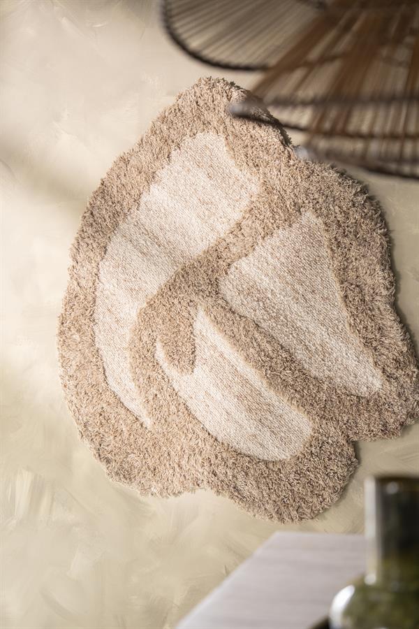 Wanddecoratie Kabe 120x120x4 – bruin | By Boo