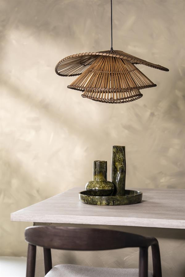 Lamp Yarin 65x65x29,5 – bruin | By Boo