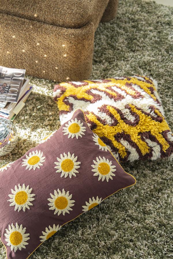 Sierkussen Ray 50x50 – veelkleurig | By Boo
