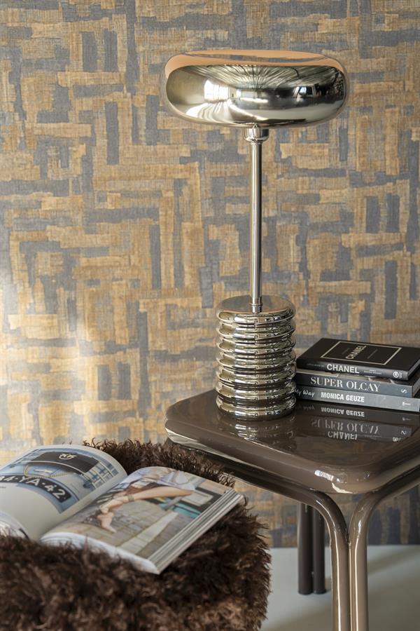 Lamp Table lamp Chromeo 29x29x46 – chrome | By Boo
