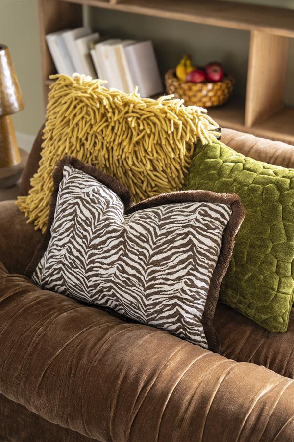 Sierkussen Moppy 50x50 – geel | By Boo