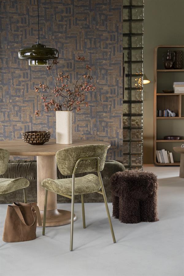 Poufs and stools Stool Doodly 40x40x43 – bruin | By Boo