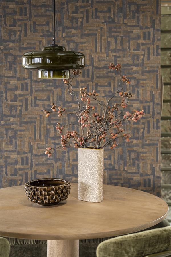 Pottery and vases Dotangle large 18x15x34 – geel | By Boo