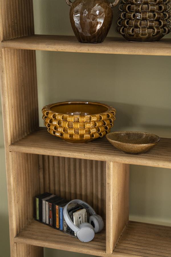 Tableware Bowl Loopa 36x36x39 – geel | By Boo