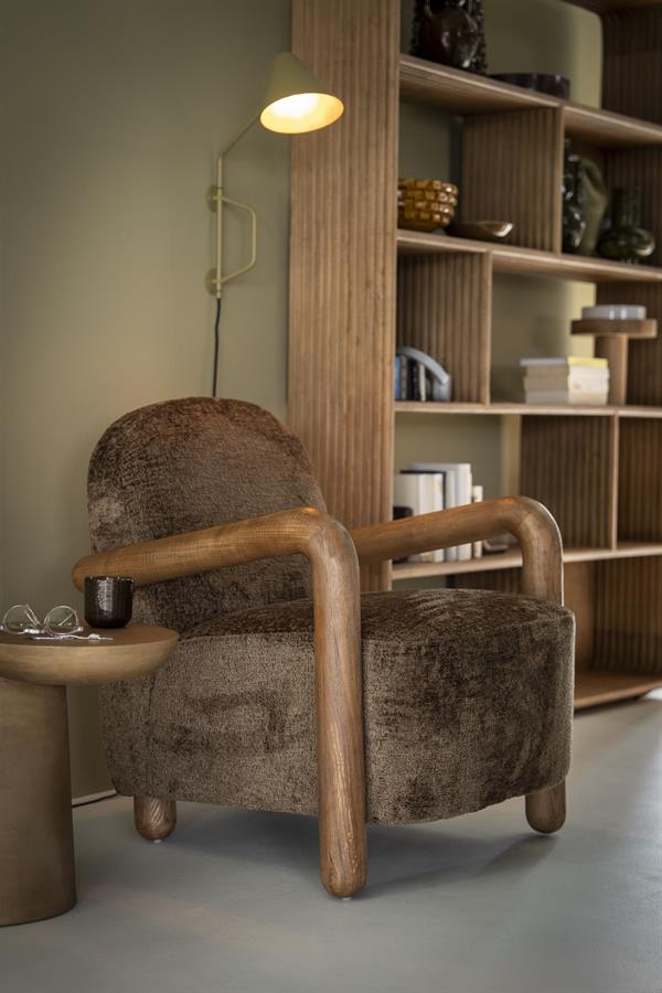Lounge chairs Retrova 72x86x84 – bruin | By Boo
