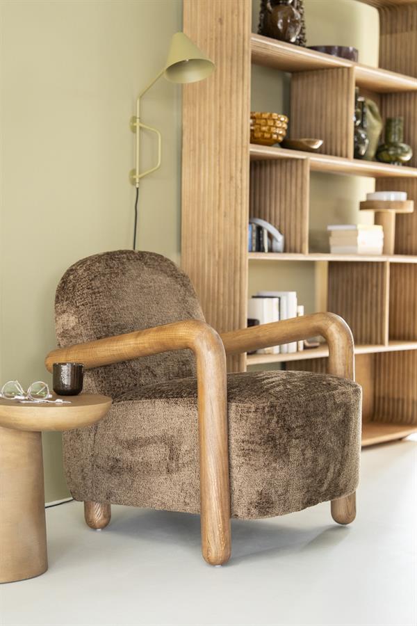 Lounge chairs Retrova 72x86x84 – bruin | By Boo