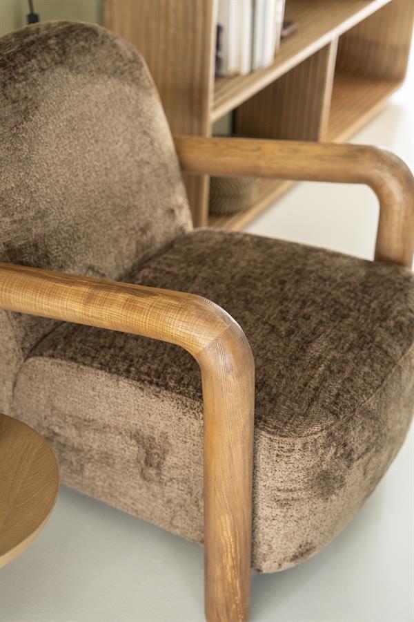 Lounge chairs Retrova 72x86x84 – bruin | By Boo