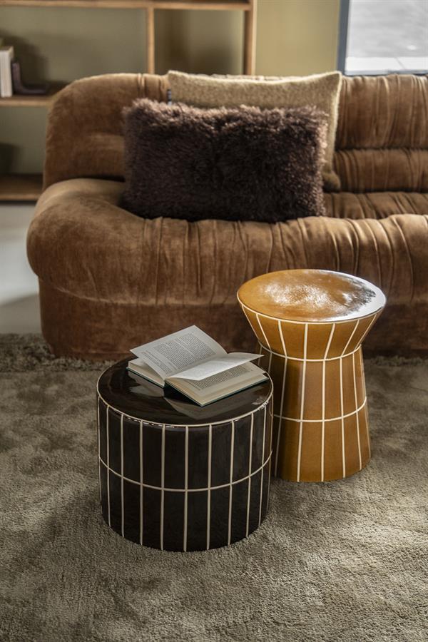 Tables TileTastic 2 38x38x45 – geel | By Boo