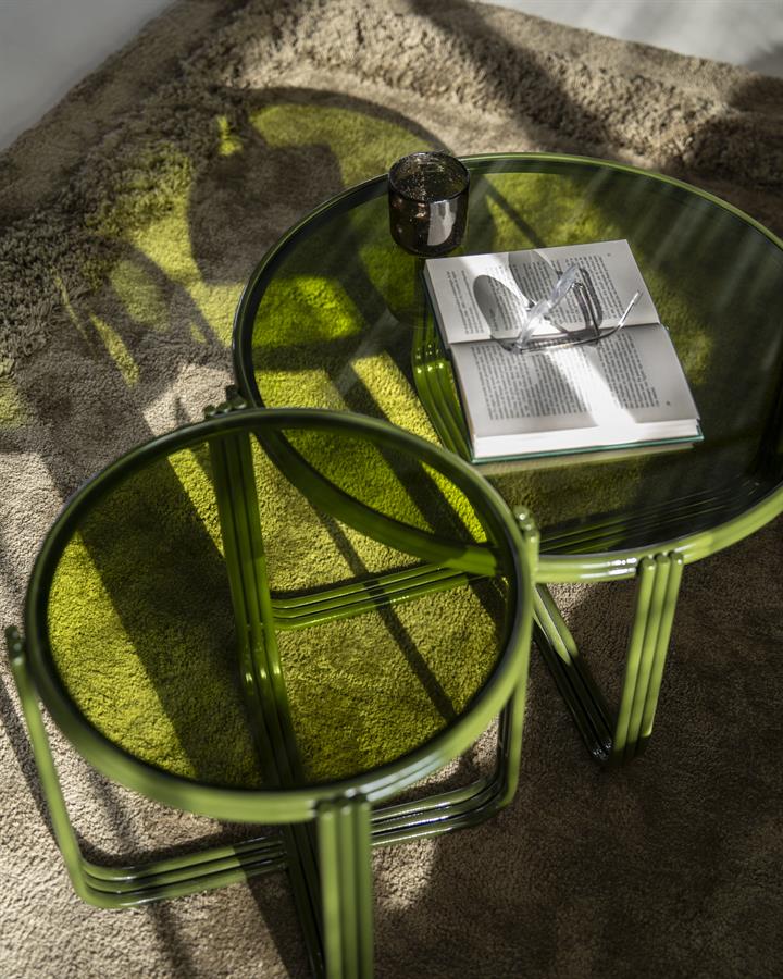 Tables Side table Groovy 42,5x42,5x42,5 – groen | By Boo