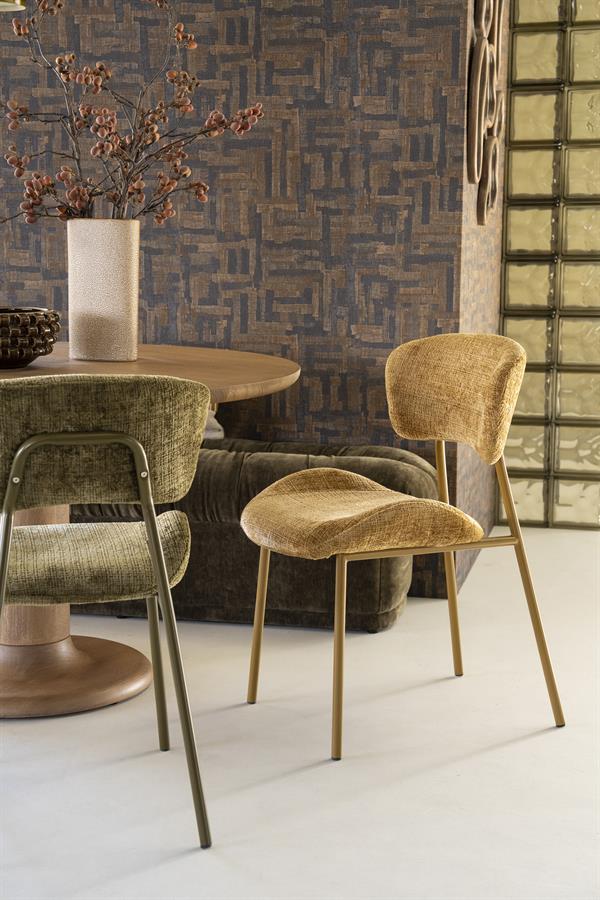 Stoel Dare 60x51x87 – geel | By Boo