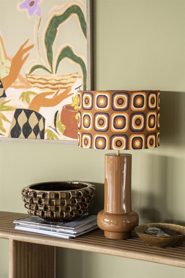 Lamp Orbit 30x30x54 – bruin | By Boo