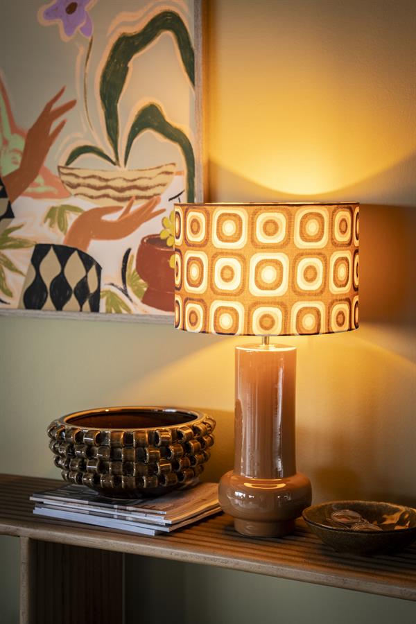 Lamp Orbit 30x30x54 – bruin | By Boo